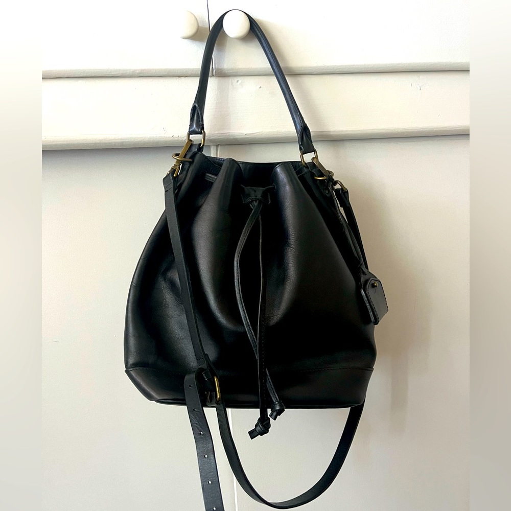 Black Madewell Bucket Bag